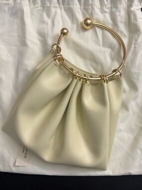 Verafied New York Ring Handle Bag- Butter
